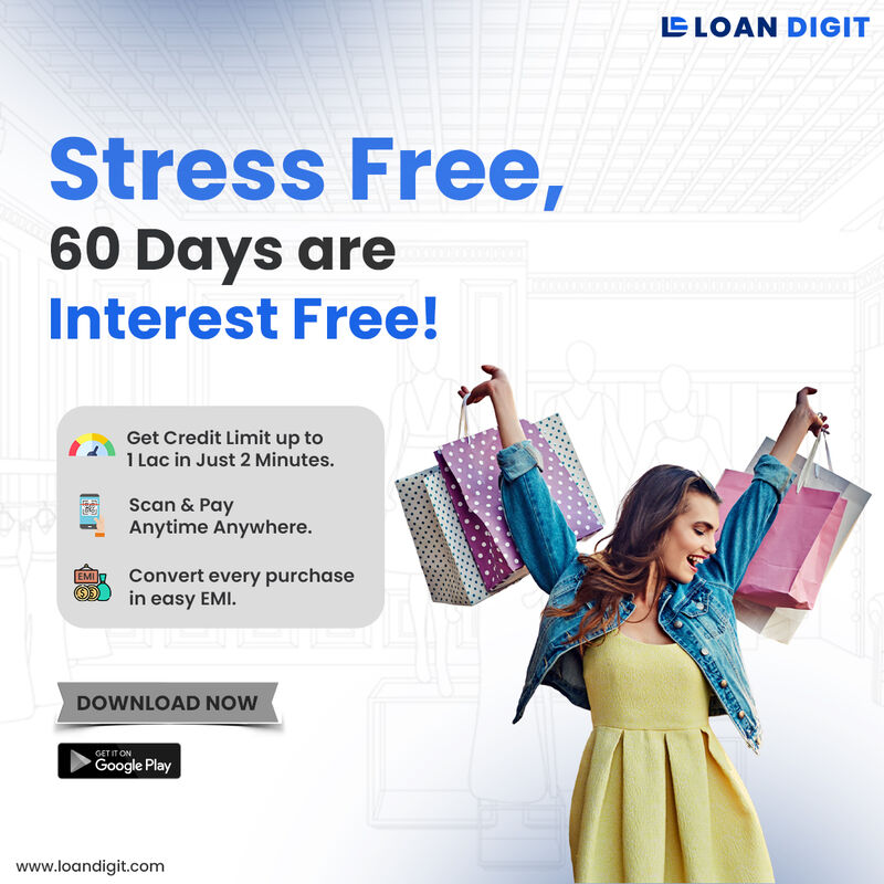LoanDigit stress-free repayment creative