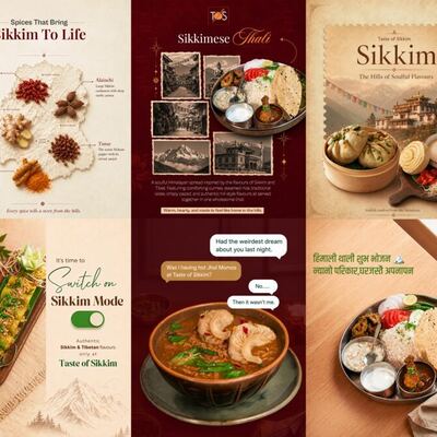 Taste of Sikkim restaurant content