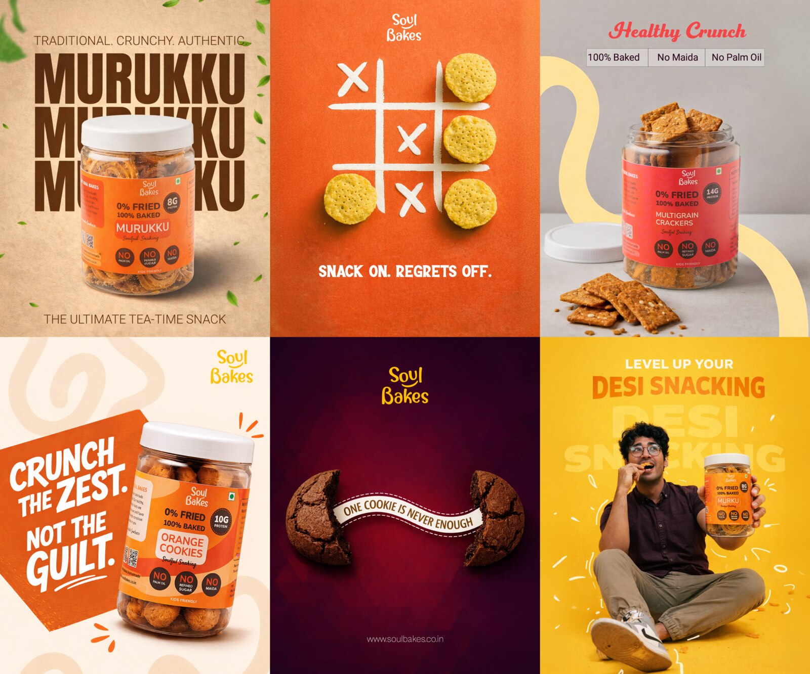 Soul Bakes social grid