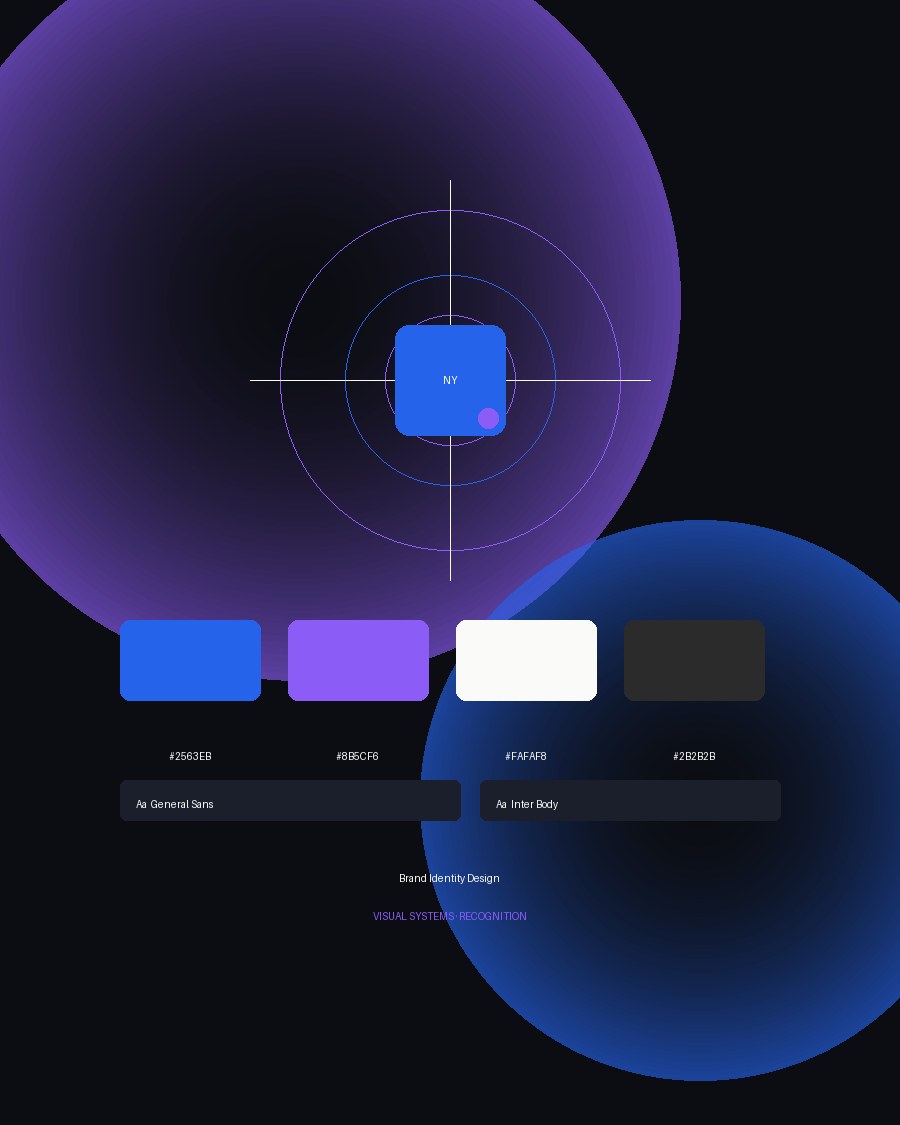Brand Identity Design creative portfolio sample