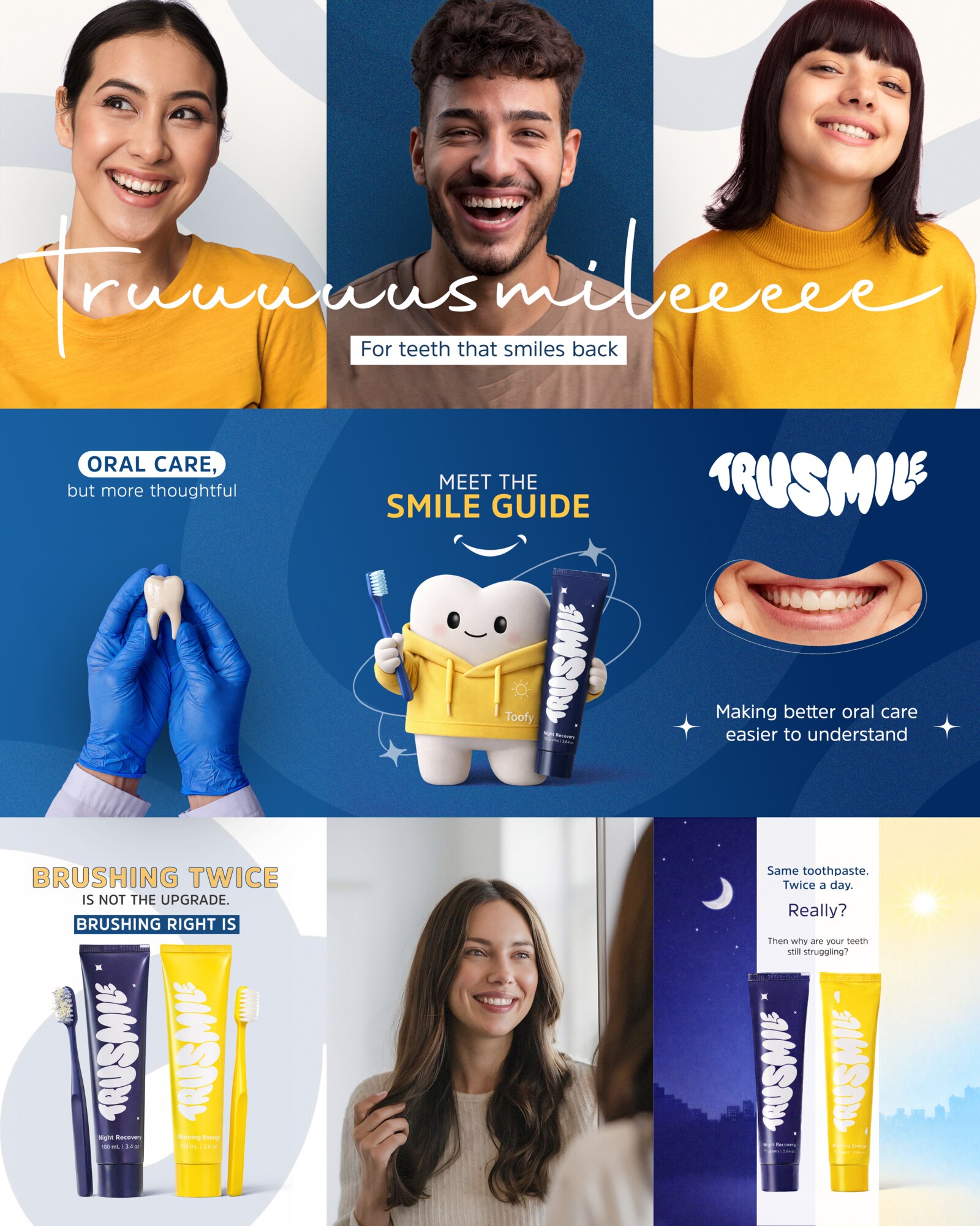 Trusmile launch and social grid